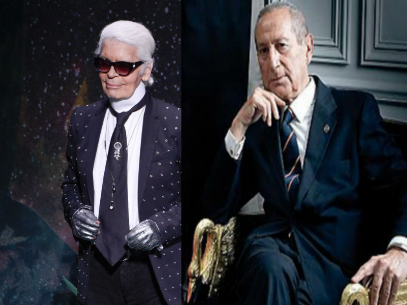 La muerte del famoso Karl Lagerfeld y Elio Berhanyer.